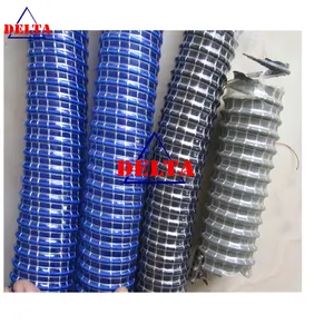 PVC Polyester elyaf kordon metal tel güçlendirilmiş hortum üretim hattı makinesi