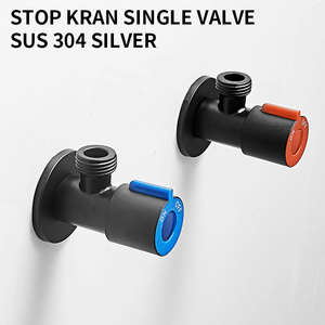 Pano.V 1/2 Inch Stainless Steel Hot & Cold Water Stop Angle Valve with <b>Diverter</b> Shower Head Bathroom Faucet Accessory - Product Image 2
