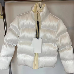 Tùy Chỉnh Mùa Đông Giản Dị Lỏng Quá Khổ Ấm Softshell Xuống Bong Bóng Nóc Áo Khoác Phản Quang Nóc Người Đàn Ông Vịt Xuống Áo - Product Image 2