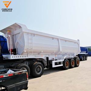 Remolques Volquete de Servicio Pesado de 3 y 4 Ejes, Nuevos y Usados, con Cilindro Hidráulico, para Tractor, con Descarga Lateral y Trasera - Product Image 2