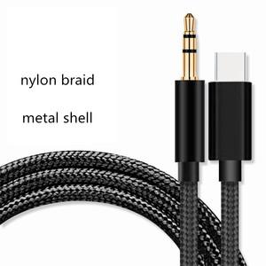 Câble audio USB de type C DAC de 1 m (3,3 pieds), câble USB de type C mâle vers prise <span class=keywords><strong>jack</strong></span> TRS 3,5 mm mâle, adaptateur audio AUX pour voiture pour <span class=keywords><strong>iPhone</strong></span> 15 Android pour haut-parleur - Product Image 3
