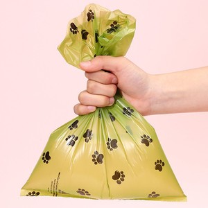 Bolsas para excremento de perro, gruesas, biodegradables, para desechos de mascotas, versión ecológica, material HDPE - Product Image 1