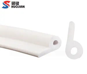 Le strisce di sigillatura per porte e finestre in schiuma di silicone a forma di P resistente all'usura e antipolvere possono essere personalizzate