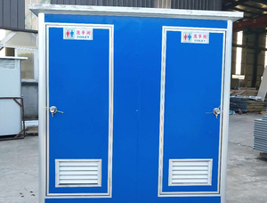 Systèmes de toilettes portables en acier écologiques et durables, installation facile, design moderne, unités chimiques mobiles pour lieux publics - Product Image 6