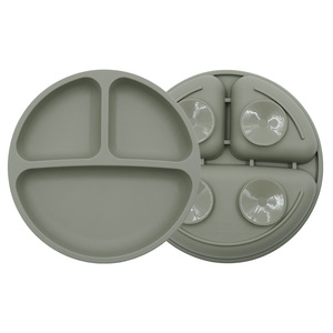 Juego de Alimentación para Bebés de Silicona No Tóxica, Estilo Moderno, Fácil de Lavar, Apto para Lavavajillas, Plato y Tazón Diseñados para Niños - Product Image 4