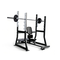 Machine à soulever les haltères pour triceps, équipement de musculation professionnel pour la musculation des trapèzes, usage intensif