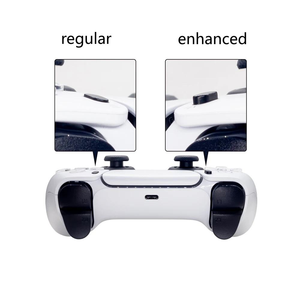 Pour <span class=keywords><strong>PS5</strong></span>, 1 paire d'option et de kit de boutons améliorés pour le partage, boutons de remplacement surélevés pour manette <span class=keywords><strong>PS5</strong></span> BDM-010 020 030 V1 V2 V3 - Product Image 5