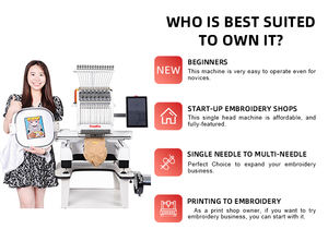 Máquina de Bordar Computarizada de Alta Velocidad de Una Cabeza y 15 Agujas, Nueva y de Alta Calidad para Uso Industrial, Comercial y Doméstico - Product Image 5
