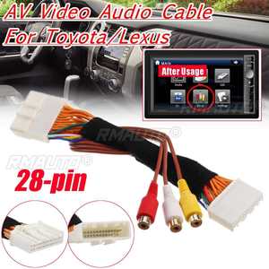 สายเคเบิลวิดีโอและเสียง AV แบบ 28 พิน สำหรับ Toyota/Lexus Touch 2 และ Entune OEM Monitors Head Units สำหรับ Renault&Dacia สำหรับ Opel สำหรับ Vauxhall - Product Image 6