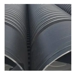 DN800 DN1000 DN1200 hdpe spiral corrugated drainage pipe