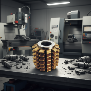 เครื่องตัดเฟืองเฟอร์วี สำหรับเฟืองทรงกระบอก เครื่องตัดมุมแรงกด 20 องศา - Product Image 3