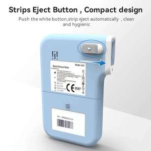Kit de Monitor de Glucosa en Sangre CE OEM, Prueba Rápida en 5s, 0.7μL, Glucómetro sin Codificación con Memoria para 120 Lecturas, para el Cuidado de la <span class=keywords><strong>Diabetes</strong></span> en el Hogar - Product Image 5