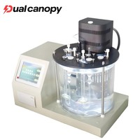 Machine professionnelle de mesure du débit capillaire de haute précision pour l'analyse des huiles lubrifiantes, équipement de test de viscosité cinématique