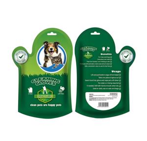 ถุงมือกรูมมิ่งสัตว์เลี้ยง MY TURF สำหรับสุนัข แมว และกระต่าย - ปราศจากน้ำหอม ทำความสะอาดง่าย ถุงมือกำจัดขนสัตว์เลี้ยง ถุงมืออาบน้ำ ขายส่ง OEM ODM - Product Image 1