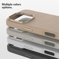 Étui de téléphone Soonleader Hot Force Luxury en cuir PU + silicone liquide, antichoc, magnétique, étanche pour la série