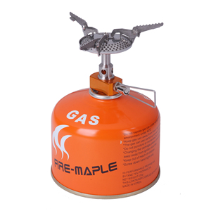 1 pièce OEM 3000W Réchaud à gaz portable léger en acier inoxydable, mini brûleur à gaz extérieur pour le camping et le trekking - Product Image 3