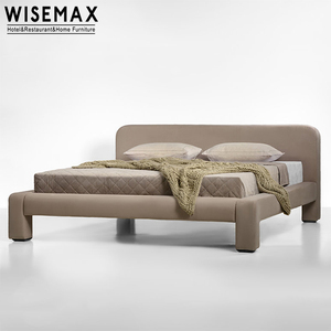 WISEMAX-muebles modernos de lujo <span class=keywords><strong>para</strong></span> dormitorio, marco de madera, <span class=keywords><strong>cama</strong></span> doble de tela, <span class=keywords><strong>cama</strong></span> suave de <span class=keywords><strong>esponja</strong></span> <span class=keywords><strong>para</strong></span> el hogar - Product Image 1