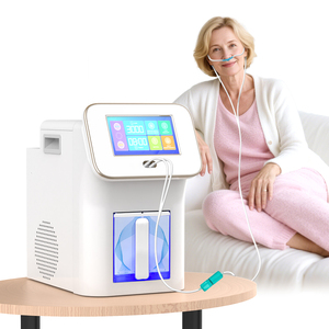 Màn Hình LCD Hydrogen Máy Trị Liệu 3000Ml Hydrogen Oxy Hít Máy Máy Phát Điện Nâu Máy Phát Điện H2 Ống Hít Thiết Bị - Product Image 1