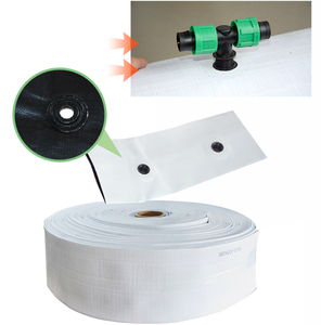 Raccord en T pour tuyau principal en PE blanc pré-percé DaringFish, directement de l'usine, pour l'agriculture - Aucun perçage requis, robuste et durable pour la ferme - Product Image 1