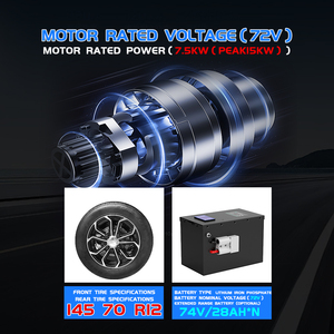 KEYU Voiture électrique à grande vitesse 80/KM, mini voiture électrique, mini voitures électriques pour adultes, véhicule, mini voiture électrique chinoise - Product Image 5