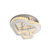 JYLIGHTING – plafonnier led en cristal en forme de cœur, vente en gros, design moderne contemporain et luxueux