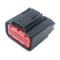 1438031-1 LHE Conector de Arnés de Cables Eléctricos Profesional de 16 Pines para Automoción, Carcasa de Terminal Hembra para Sistemas de Automóviles