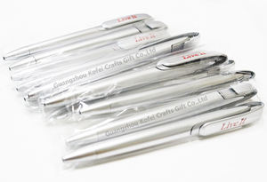 ロゴプリントボールペン広告でパーソナライズ最も安いプロモーションペンギフトカスタムプラスチック金属カスタムボールペン - Product Image 4