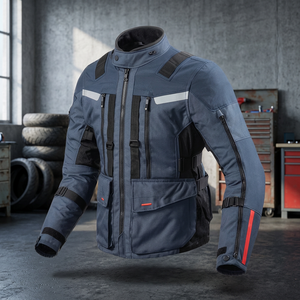 Combinaison de motocross pour hommes, vestes de course à manches courtes, personnalisables, confortables, respirantes, vêtements de sport Cardura, prix d'usine en gros - Product Image 3