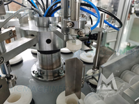 Machine automatique de remplissage et de scellage de tubes souples en plastique pour crème cosmétique, dentifrice, lotion, pour emballages de tubes de 1 à 300 ml