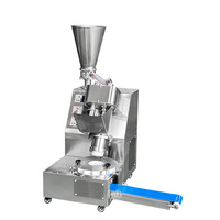 Machine à fabriquer des petits pains fourrés à la vapeur automatique Fuxin, à moteur, en acier inoxydable SUS304, haute capacité, 50 pièces/min, chinois