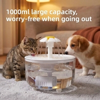 Fontaine à eau automatique intelligente Lingliang pour animaux de compagnie, distributeur d'eau écologique pour chats et chiens, station de boisson saine avec filtre – Meilleure vente