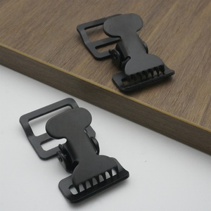 หัวเข็มขัดโลหะแบบหัวเข็มขัดขนาด1นิ้วสำหรับเก็บสินค้าที่หนีบภูเขาสีดำ - Product Image 2