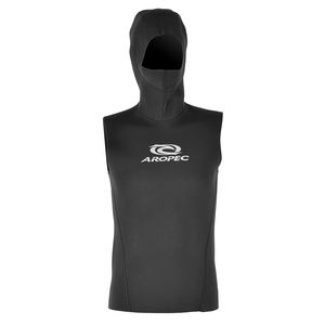 Gilet à capuche en néoprène de 2 mm anti-UV taille XL, fabriqué par un fabricant professionnel, logo personnalisé, combinaison de plongée grande taille pour le surf et la plongée - Product Image 1