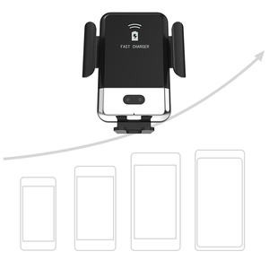 Support de téléphone de voiture intelligent à charge magnétique infrarouge sans fil, chargeur rapide 10W, multifonction 360 degrés, ABS+<span class=keywords><strong>Alex</strong></span> - Product Image 6
