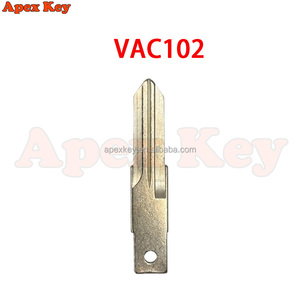 Coque de clé de voiture de remplacement à 2 boutons VAC102 pour Renault Logan Sandero Clio Fluence Vivaro Master Traffic - Product Image 2