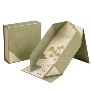 Custom One-Piece Magnetic Flip-Top Gift Box Factory Direct <b>Small</b> Batch - Product Image 1