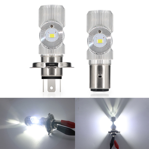 YD nhà máy 9-80V 12W H4 ba20d Xe Dẫn DRL sương mù daytiming chạy ánh sáng cao/thấp chùm lỗi miễn phí phía trước xe máy Đèn pha - Product Image 4