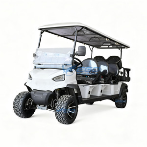 Golf Cart Lithium <b>Battery</b> All Terrain Tires Golf Carts for Resorts Special Transportation Classic Golf Cart - Product Image 1