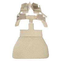 Vente chaude Double couche avec tapis de bobine en cuir 7D tapis de sol de voiture antidérapant utilisé pour toyota Previa/Estima acr30 acr50