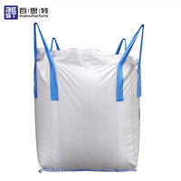 Bolsa Jumbo Tejida de Cemento de Alta Resistencia de 90x90x120cm, Personalizada, con Fondo de Cemento, 1mt L Tonelada