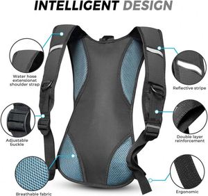 Free sample Custom Unisex Hydration <b>Backpack</b> <b>Light</b> <b>Weight</b> Waterproof Cycling <b>Backpack</b> Rucksack f - Product Image 5