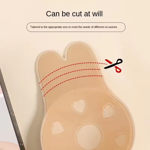 Pastiglie per il seno riutilizzabili da donna Mini-copertura per capezzolo in Silicone invisibile e seno sottile capezzolo Invisi - Product Image 6