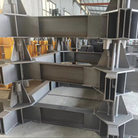 Structure de colonnes et de poutres en acier soudé de haute qualité pour les projets de bâtiments à plusieurs étages