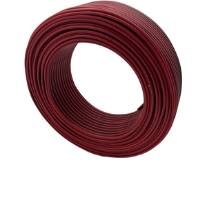 Dây dẫn âm thanh LED giám sát ánh sáng, lõi kép song song, chất liệu CCA, không bọc thép, PVC, màu đỏ đen RVB ngoại thương, 1.0mm, ngắn, loại đồng trục - Product Image 1