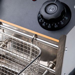 ماكينة فولاذية مقاومة للصدأ ودرجة حرارة مطعم 6L سوائل واحدة للدجاج المقلي - Product Image 6