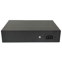 Harga Pabrik Switch PoE 4 Port 10/100/1000Mbps dengan QoS & SNMP, Catu Daya 48V untuk Jaringan CCTV/Kamera IP