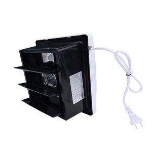 Ventilador de pared, ventilador axial eléctrico de plástico, ventilador de extracción con persianas para baño doméstico - Product Image 6