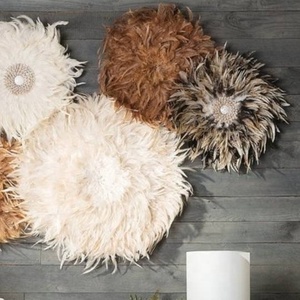 Acessórios de Decoração Nórdica de Luxo: Chapéu JuJu de Plumas para Decoração de Casa, Preço de Atacado, Conjunto Decorativo de Parede - Product Image 1