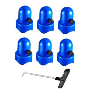 Giocattoli da esterno 6 pezzi-Tappi con asta per trampolino con bulloni a vite - Product Image 5