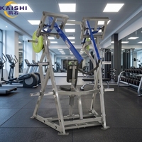Machine de musculation Iso-Lateral DY Row à charge par disques pour l'entraînement du dos, équipement de fitness professionnel pour salle de sport